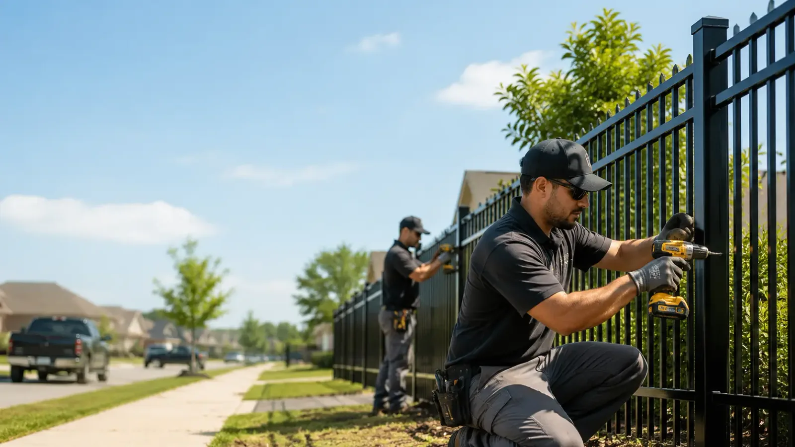 Metal Fence Installation in Edwardsport, IN